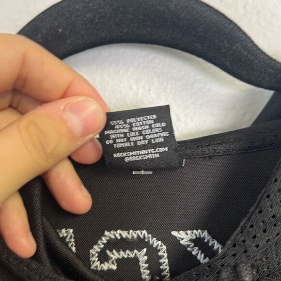 Rocksmith Shinobi‎ Men's Black Japanese Graphic Jersey Pullover Hoodie Size M - Picture 7 of 10